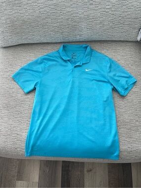 Nike Blue Collared shirt